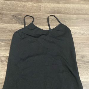 Black tank top